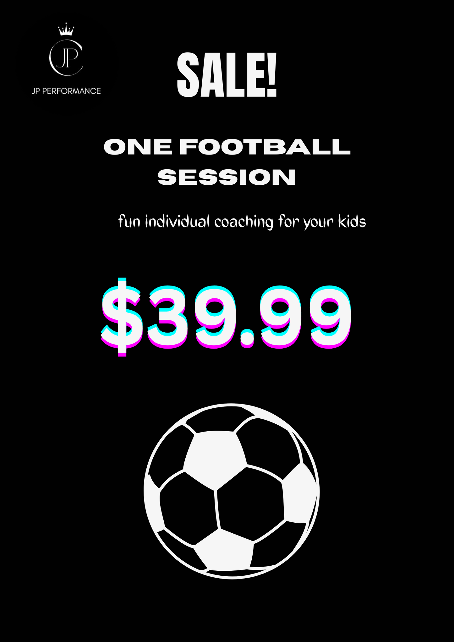 (Book Now) Football Lesson with JP